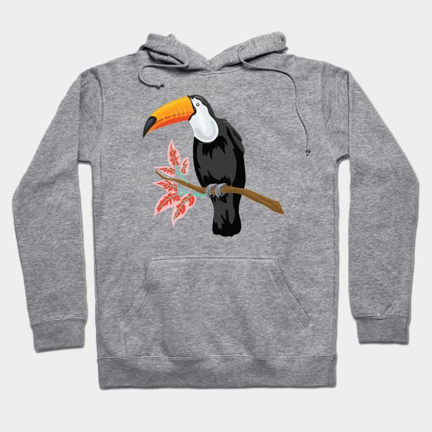 Toucan Hoodie by SWON Design